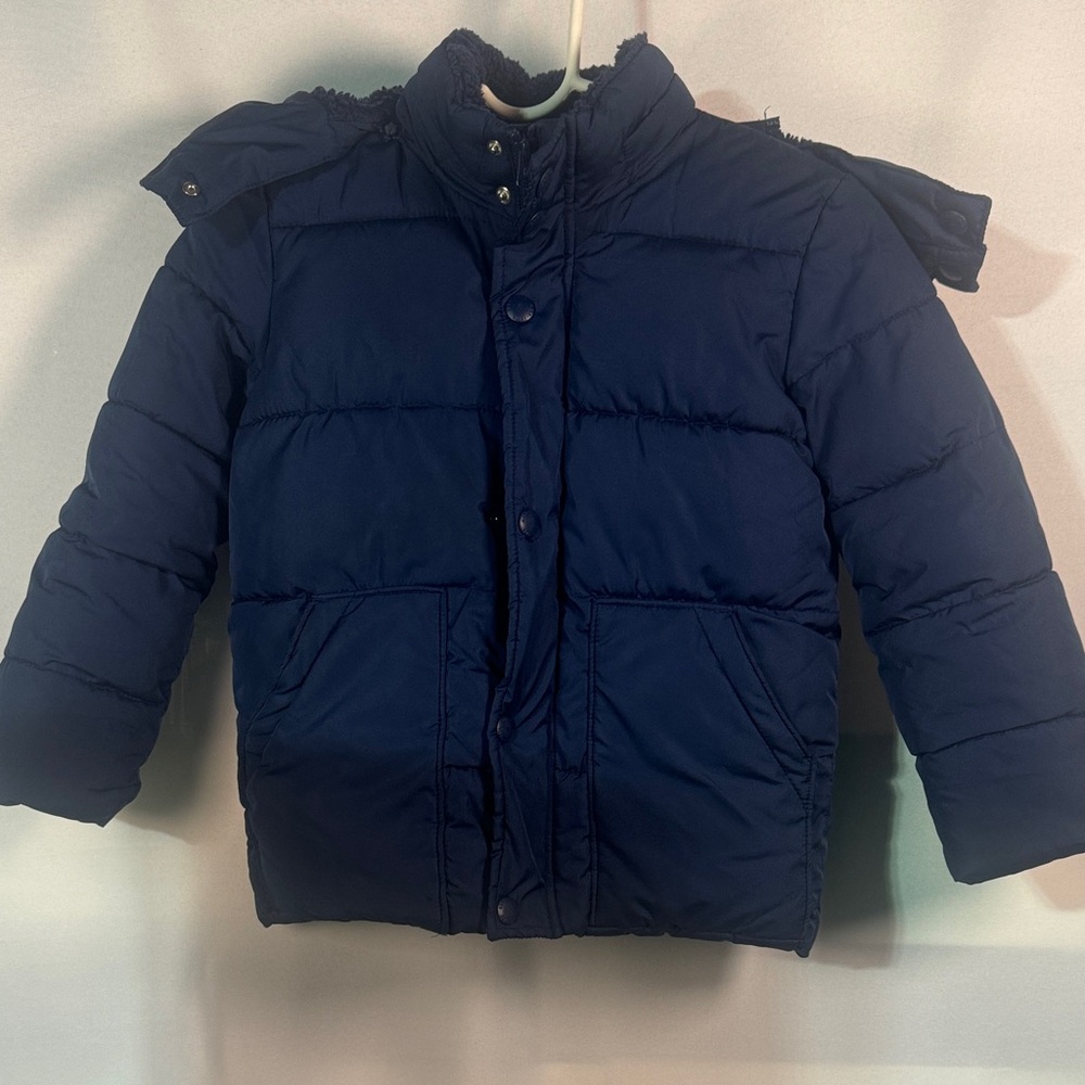 GAP Dark Blue Kids Puffer Coat
